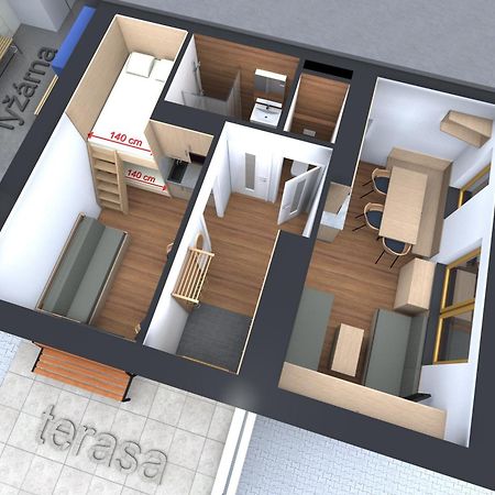 U Kralika, Apartman E, 50M Od Lanovky A Bobove Drahy, Parkovani Zdarma Dolni Morava Ngoại thất bức ảnh